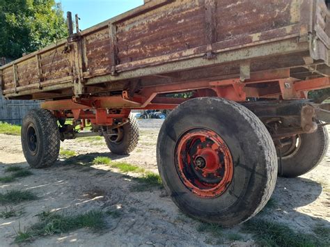 Hl8011 ifa 8 ton przyczepa rolnicza autosan d50 Majdan Kozic Górnych