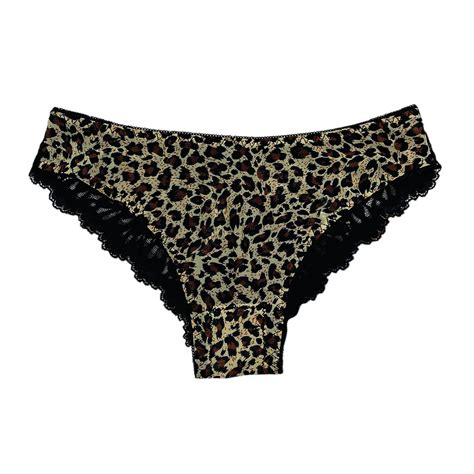 Willbest Lingerie Set Lace Panties For Womens Leopard Print Bikini