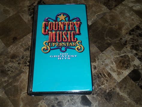 Country Music Superstars 100 Greatest Hits Cassette Box Set 5 Tapes Ebay