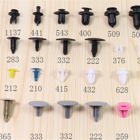 1 Pack Plastic Screws Automotive Push Bumper Fastener Rivet Clips Car Push Type Rivet Pin Clips