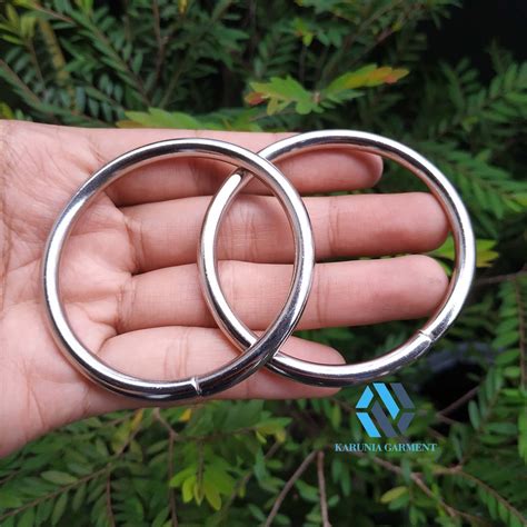 Jual Ring O Bulat Besi 6 0 Cm Warna Nikel Silver Premium Tebal Satuan