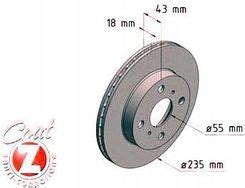 Tarcza Hamulcowa Zimmermann Tarcze Hamulcowe Szt Toyota Yaris