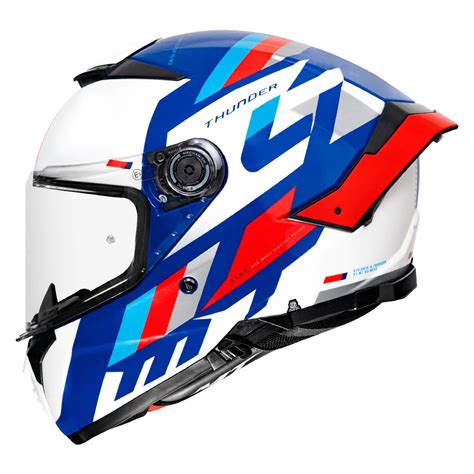 Buy Mt Thunder Sv Ergo Helmet Gloss Blue Online At Best Price From