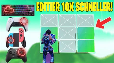 Die Geheimen Einstellungen Um 10x Schneller Zu Editieren In Fortnite