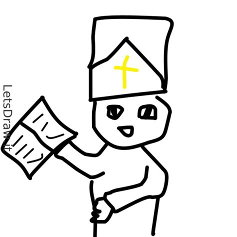 How To Draw Priest Cfpsehopkpng Letsdrawit