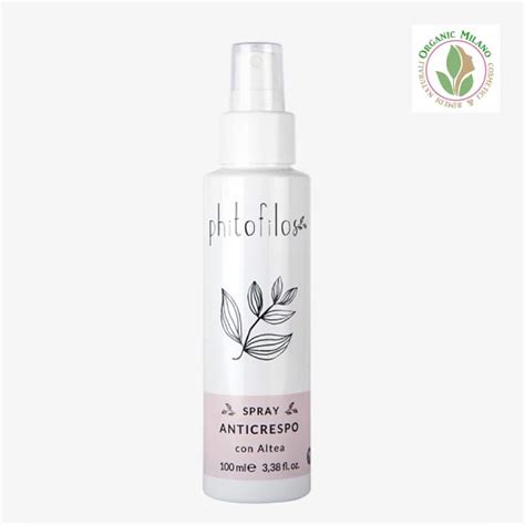 Spray Anticrespo Con Altea Phitofilos Bio Profumeria Organic Milano