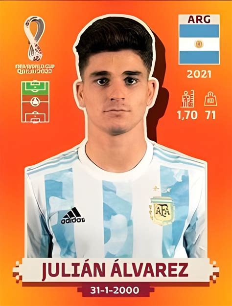 Julián Álvarez Cartas de fútbol Qatar Consejos de fútbol