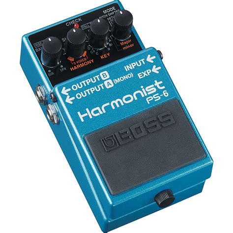 BOSS PS-6 Harmonist Pitch Shifter Guitar Effects Pedal - Woodwind & Brasswind