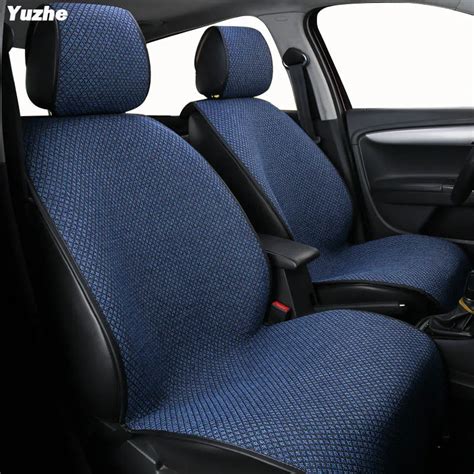 Yuzhe Auto Flax Set Car Seat Covers For Skoda Rapid Yeti Kodiaq Fabia 3