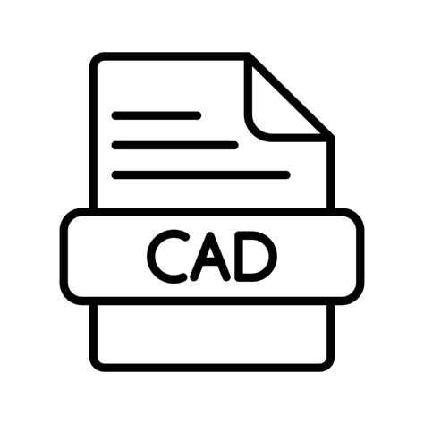 Cad Vector Icon 40088166 Vector Art At Vecteezy