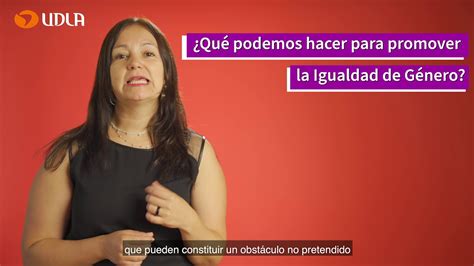 C Mo Podemos Promover La Igualdad Clase Acut Net