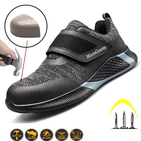 Chaussures De Travail L G Res En Acier Pour Hommes Chaussures De S