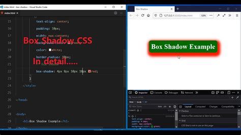 Box Shadow Css How To Add Shadow In Any Element In One Line Css