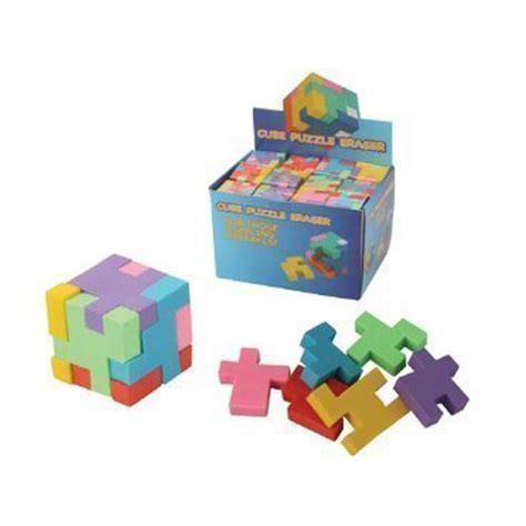 Cube Puzzle Eraser Toys Toy Street Uk