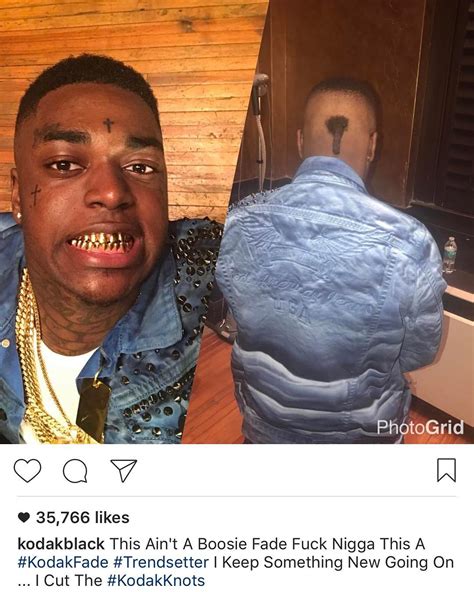 Rapper Kodak Black Got A New Haircut He No Longer Looks