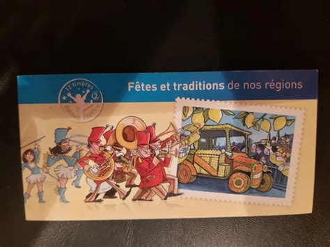 TIMBRE FRANCE CARNET BC578 Fêtes et traditions de nos régions 2011 neuf