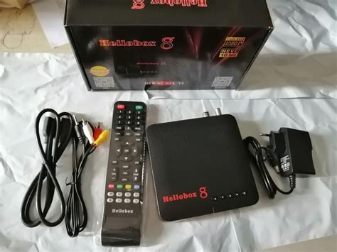 Hellobox 8 nouvelle version récepteur satellite DVB T2 DVBS2 Combo TV