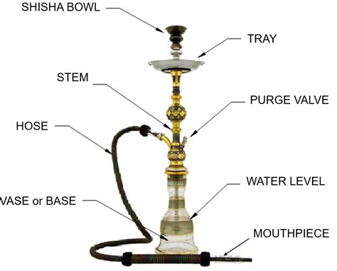 Diagram Of A Hookah Pipe