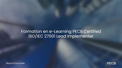 Iso Iec Lead Implementer Elearning Training Course In French