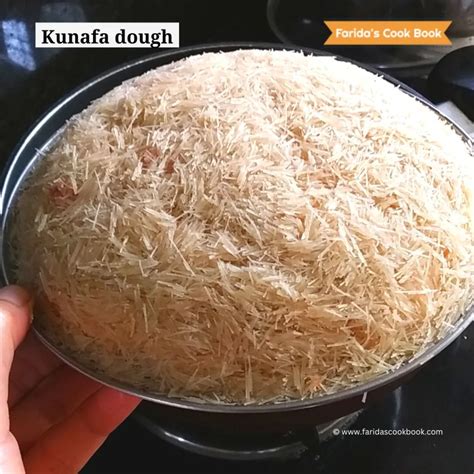 kunafa recipe | knafeh | how to make vermicelli kunafa without oven ...