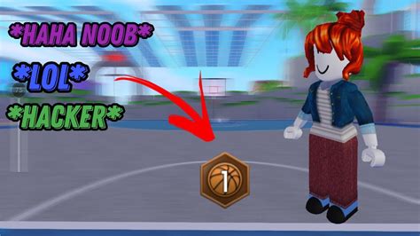 PRETENDING TO BE A NOOB IN HOOPZ ROBLOX HOOPZ YouTube