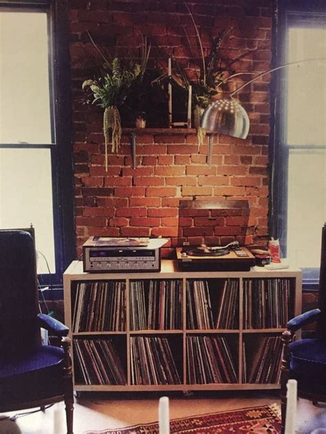 Cool Record Player Setup Vinyl Room Tiny House Decor Vinyl Record Room