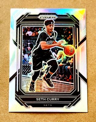 SETH CURRY 2022 Panini Prizm Parallel Card 19 SILVER PRIZM