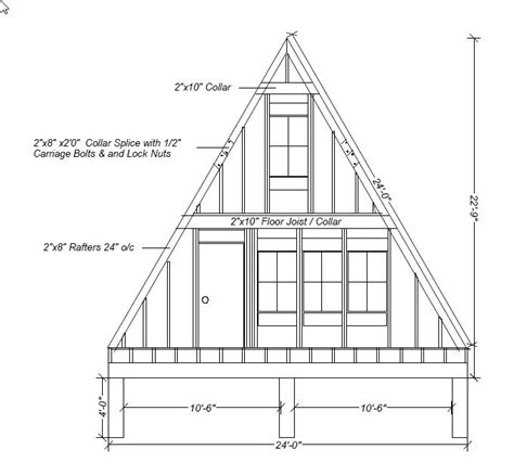 A Frame Cabin Plans And Designs