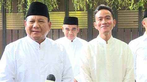 Prabowo Subianto Resmi Gandeng Gibran Siap Tantang Anies Cak Imin Dan