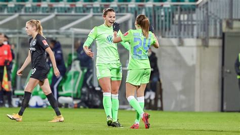 Frauenfußball VfL Wolfsburg schlägt Eintracht Frankfurt NDR de