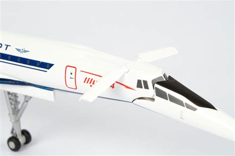 Aeroflot Tupolev TU 144 CCCP 77105 Herpa HE571623 Modelo A Escala 1 200