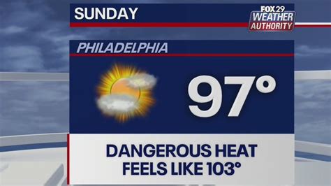 Weather Authority Excessive Heat Warning In Effect For Region As Temperatures Soar Fox 29