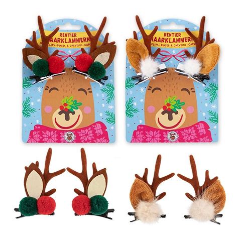 Reindeer With Santa Hat Clip Art Image Clipsafari Clip Art Library