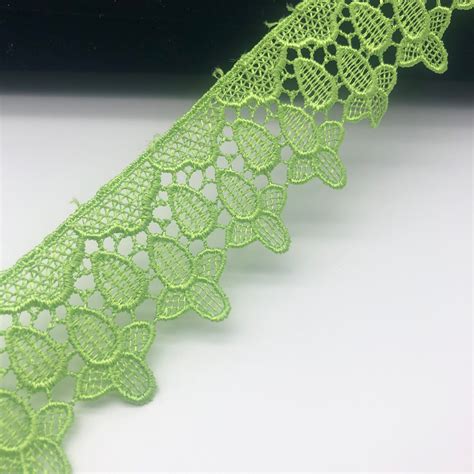 Royal Style Cotton Embroidery Lace Purfle Fabric For Fashion Clothing