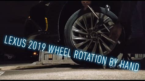 How To Do Tire Rotation By Hand And Clear Alerts Yourself On 2019 Lexus Es 300h Youtube