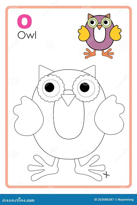 Letter O Owl Craft