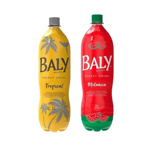 Energético De 2 Litros - Kit Energetico BALY Sabores Tropical e Melancia 2 Litros | Shopee Brasil