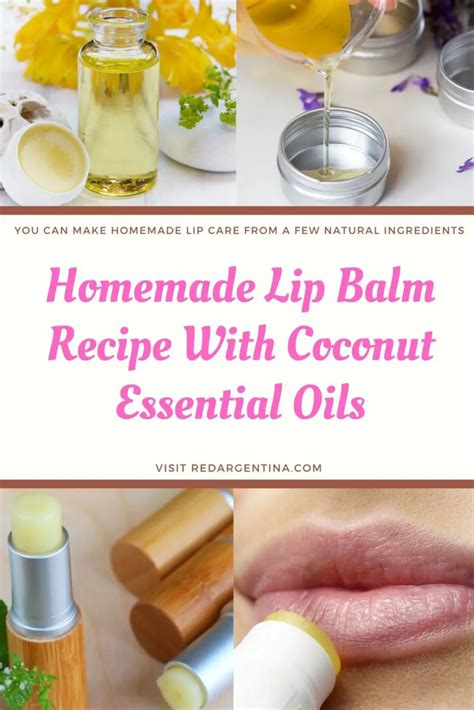 Best Homemade Lip Balm Recipe With Coconut Essential Oils [2020]