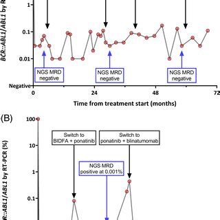 Mrd Assessment By Rtpcr For Bcr Abl And Ngs For Ig Tr In Patients