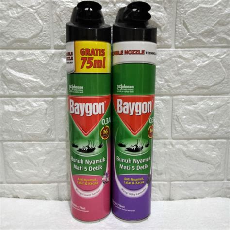 Jual Baygon Spray Anti Nyamuk Lalat Kecoa Ml Shopee Indonesia