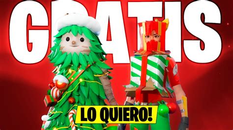 Nuevas SKINS GRATIS En FORTNITE 2023 Skins Gratis De Navidad