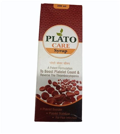 200ml Plato Care Syrup At Rs 40 Box Ayurvedic Platelet Booster Syrup