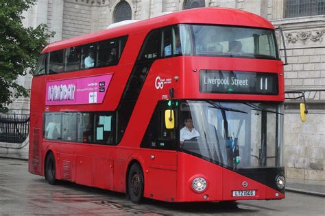 Go Ahead London Wrightbus NBfL LT505 LTZ 1505 St Pauls John