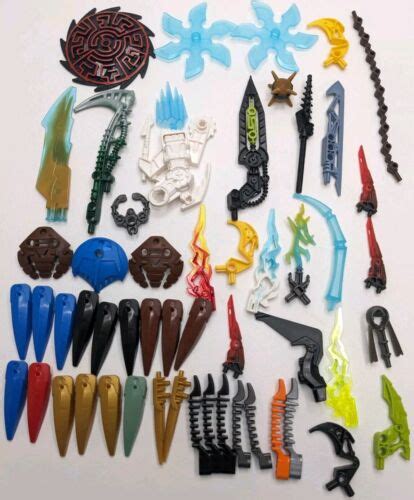 Lego Bionicle Hero Factory Weapons Accessories Bulk Lot Ebay