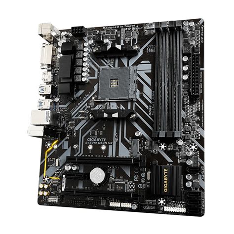 Mainboard Gigabyte B450M DS3H V2 Rev 1 X AMD B450 Socket AM4