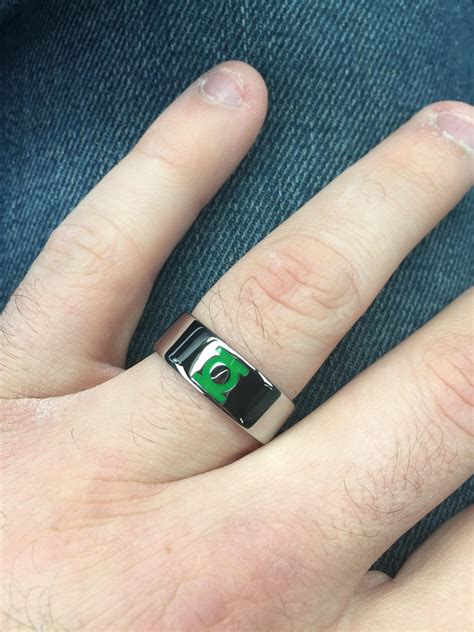 Green Lantern Wedding Ring