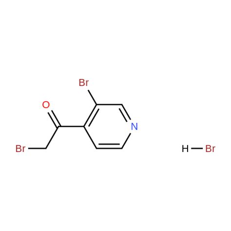 1187669 54 0 2 Bromo 1 3 Bromopyridin 4 Yl Ethanone Hydrobromide Ambeed