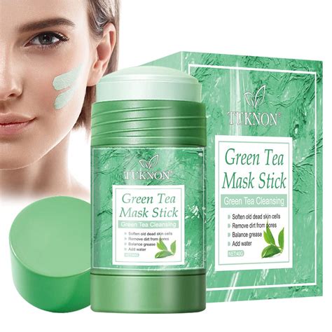 Gr Ner Tee Maske Green Stick Maske Green Mask Stick Green Tea Mask