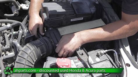 How To Replace Change A Air Cleaner Box For A 2005 2006 2007 Honda