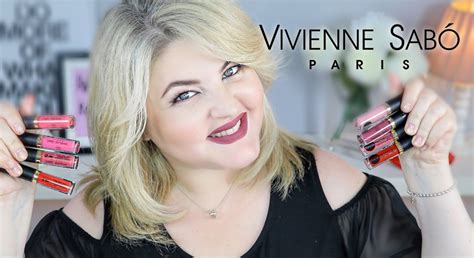 💄Бюджетные матовые помады VIVIENNE SABO Matte Magnifique / Свотч-видео ...